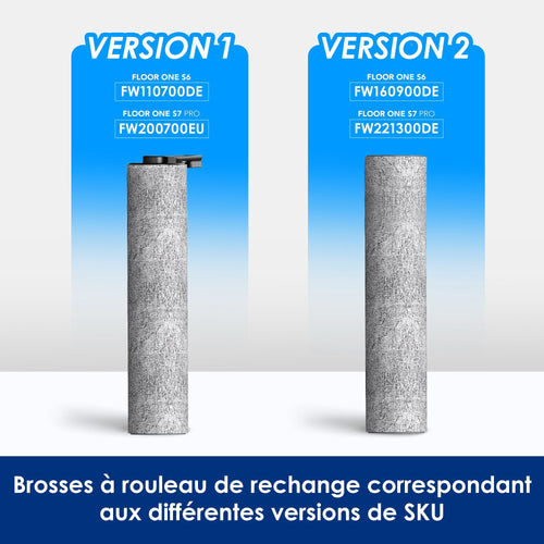 Ensemble d'accessoires pour aspirateurs secs et humides Tineco Floor One S6/S7 PRO (1* rouleau de brosse)