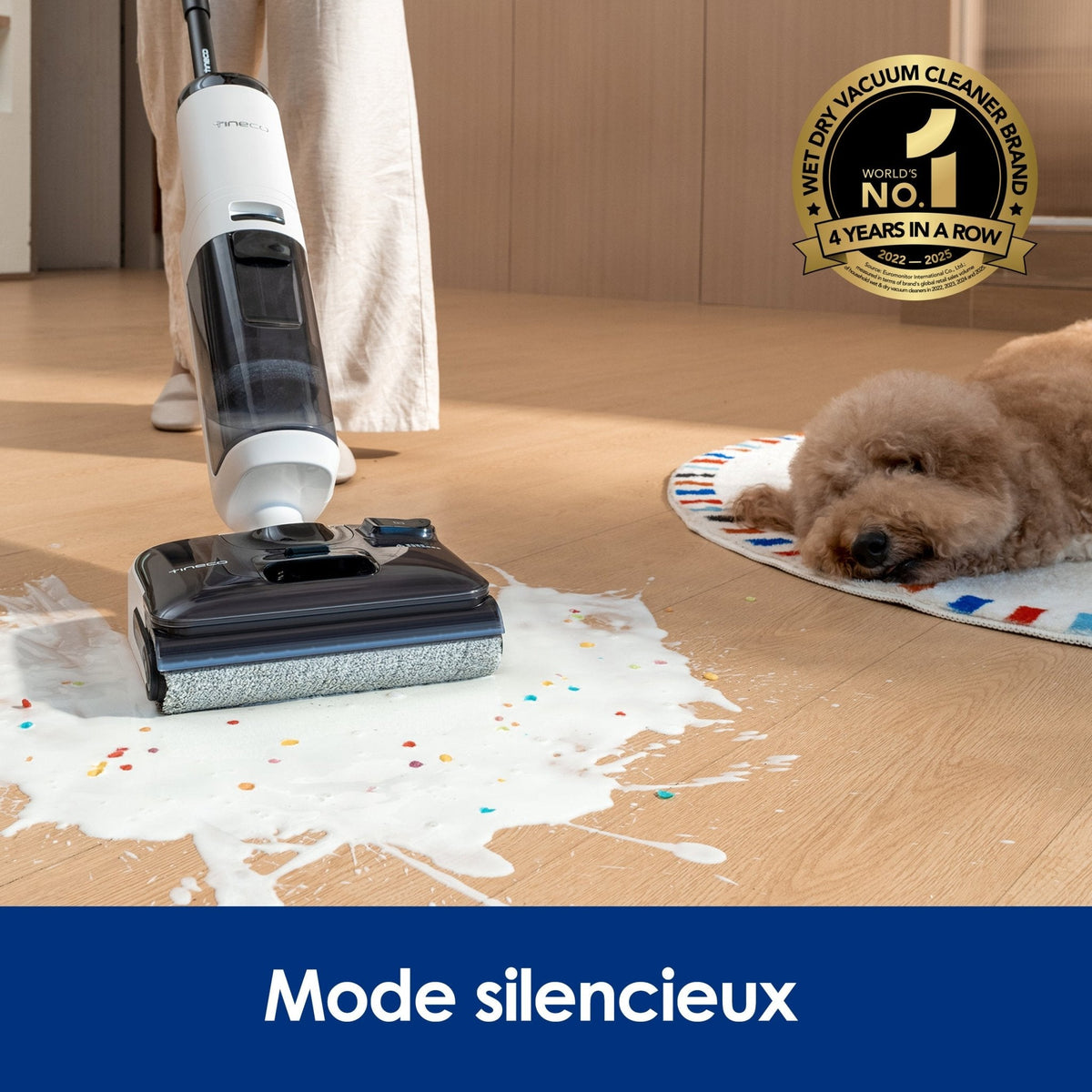 Tineco Floor One I6 Max Pro Aspirateur Laveur Sec et Humide